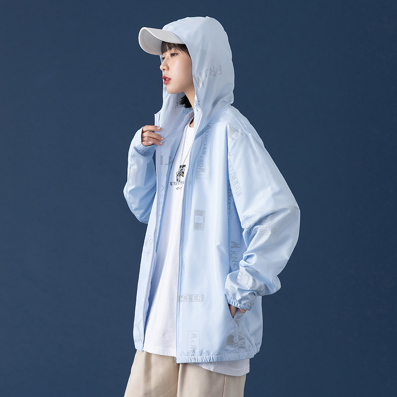 2022夏季冰丝防晒衣超薄款透气外套男女同款防晒服潮流F1050P50,男装夹克,电商D321A