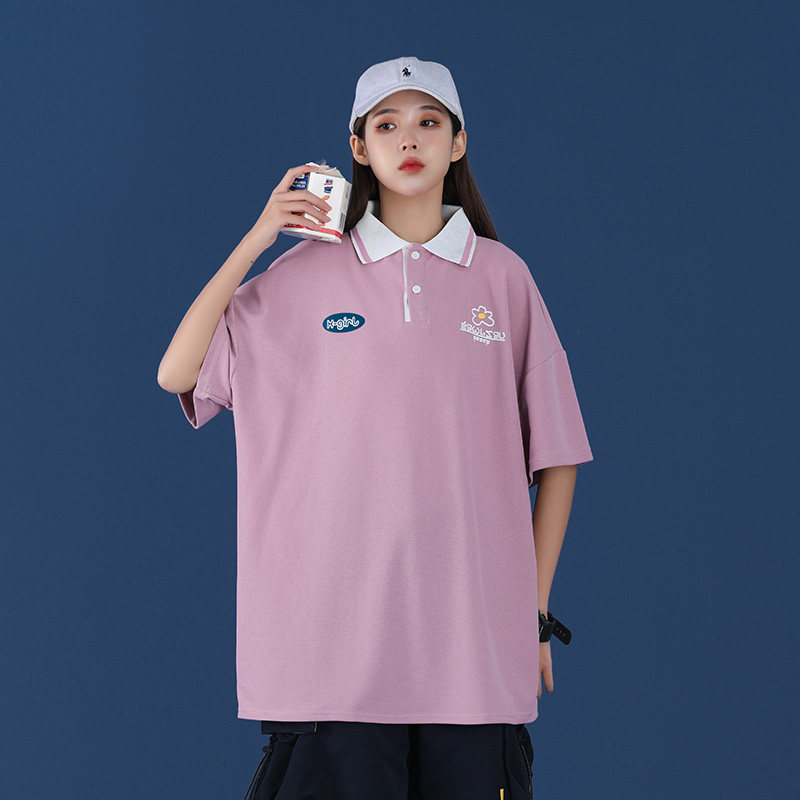 D321T23P45夏季字母印花纯棉T恤宽松男女情侣上衣，男装T恤，电商D321A