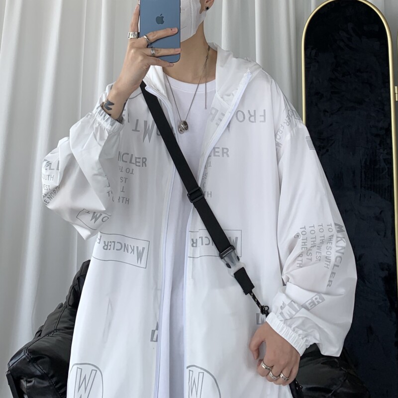 夏季新款男女防晒衣大码防紫外线夹克外套港风D321F1050P50,男装夹克,电商D321A