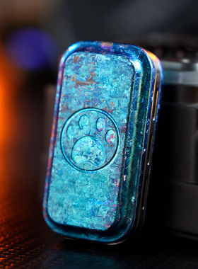 猫神正品音叉edc三层磁力段落推牌风暴钛合金减压神器解压玩具