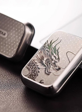 缤果EDC不锈钢无限位磁力推牌啪啪币合金属解压玩具手指减压神器