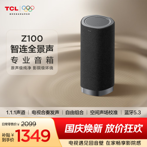 TCLZ100专业无线音箱灰色