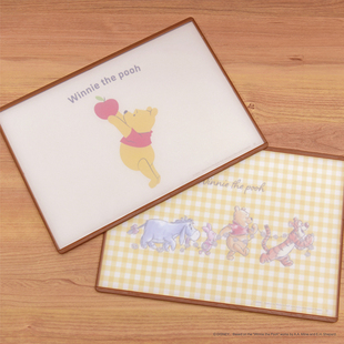 日本购回维尼卡通长方形塑料砧板菜板耐高温抑菌设计可进洗碗机