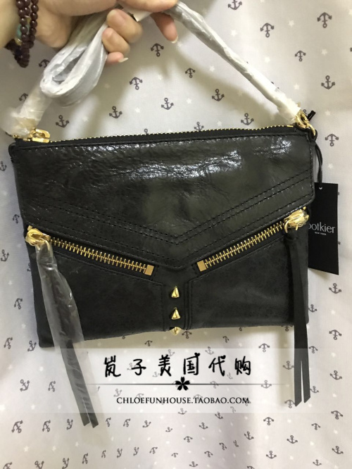 皇冠美国代购botkier铆钉斜挎包