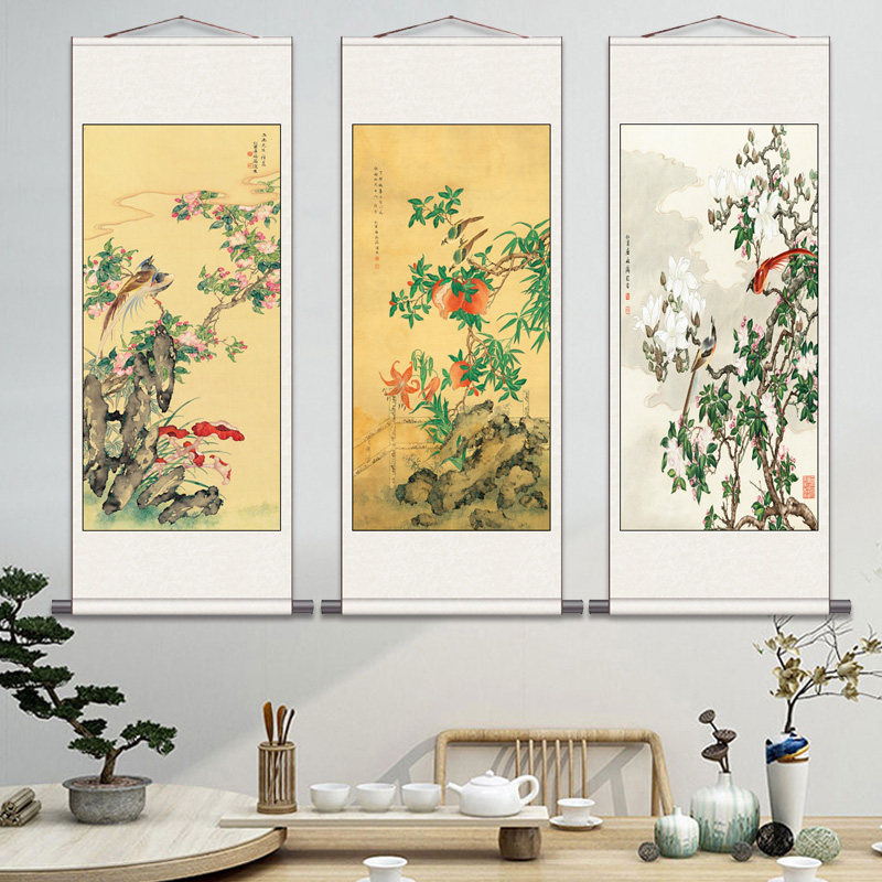 卷轴（画心宣纸喷绘更逼真）