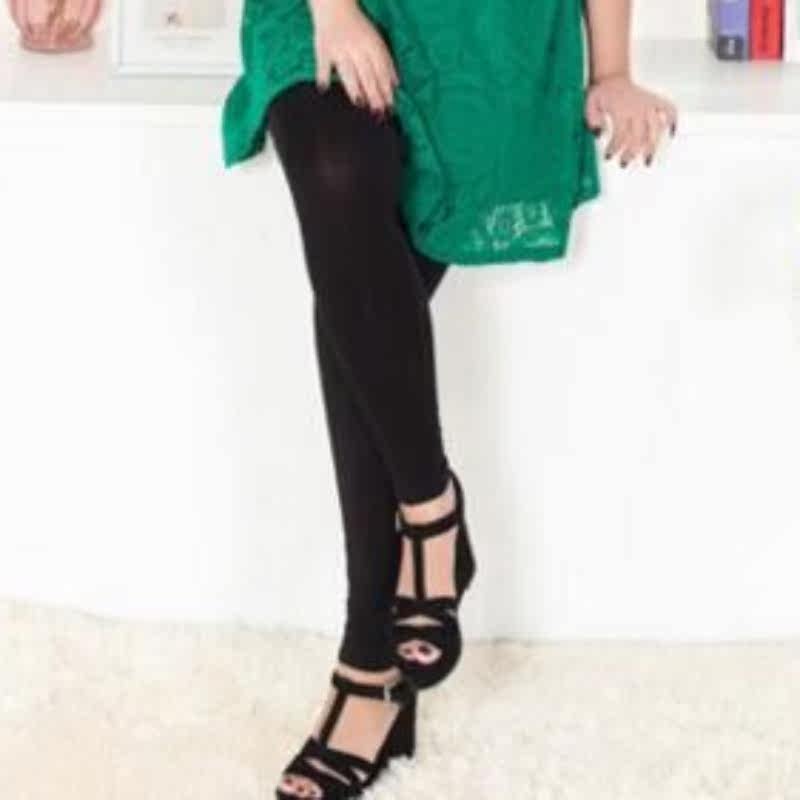 Pantalon collant jeunesse simple en coton - Ref 748986 Image 5