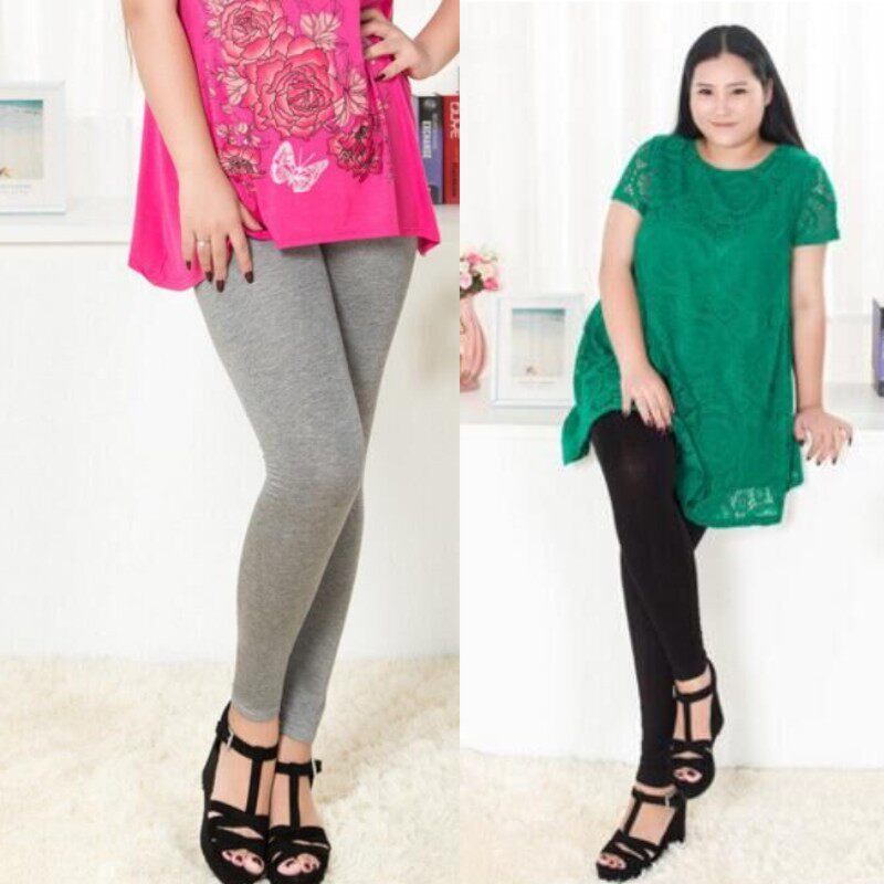 Pantalon collant jeunesse simple en coton - Ref 748986 Image 3