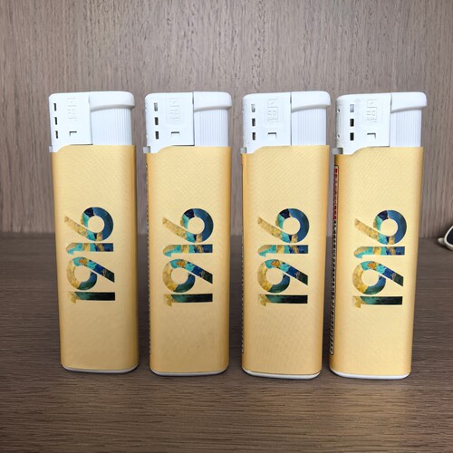 电子明火一次性广告打火机10支