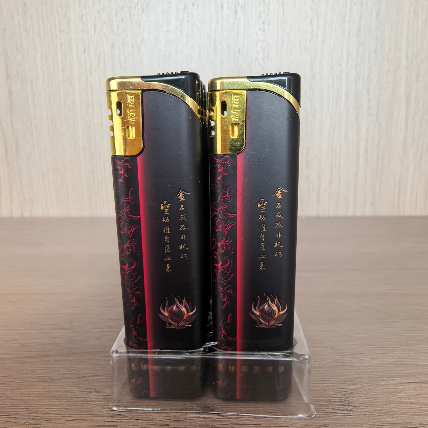 新海原厂正品一次性超薄电子明火打火机防爆包纸金圣促销品10支