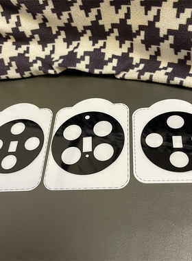 适用vivox200promini黑色光面透明钢化玻璃膜镜头膜X200丝印圆孔摄像头全覆盖防爆保护贴膜AR