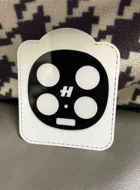 适用OPPO FindN5黑色光面透明钢化玻璃膜镜头膜find n5摄像头保护膜防爆贴膜镜头黑色彩膜全覆盖