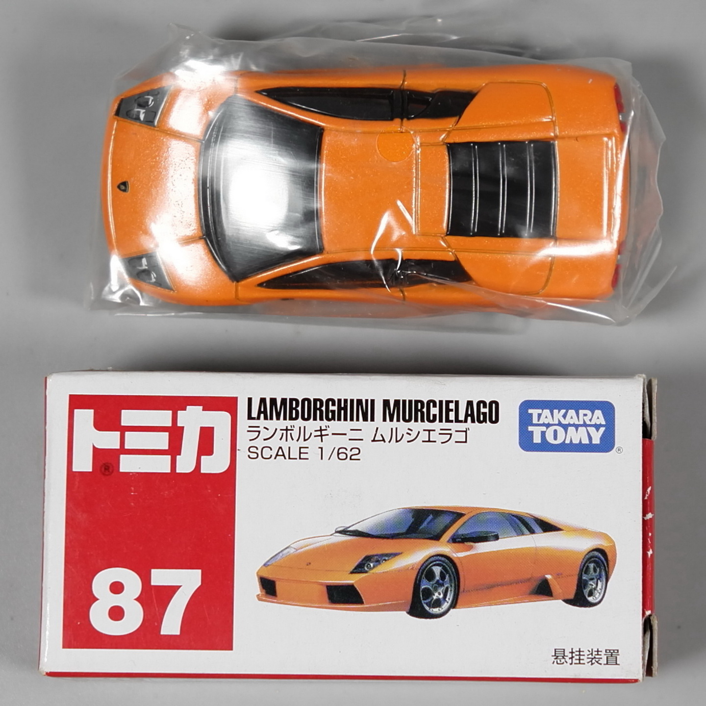 多美卡TOMY红白盒87号兰博基尼