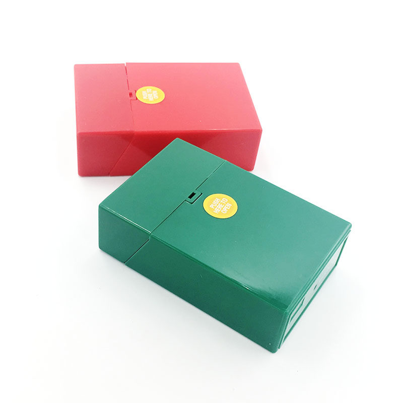 防潮抗压塑料烟盒 20支装整包软包硬包翻盖香菸盒 便携个性收纳盒