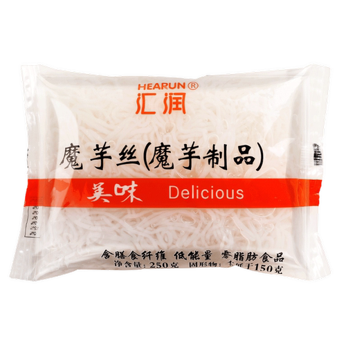 汇润低卡魔芋丝热量低脂面条魔芋粉丝0脂食品代餐主食轻食