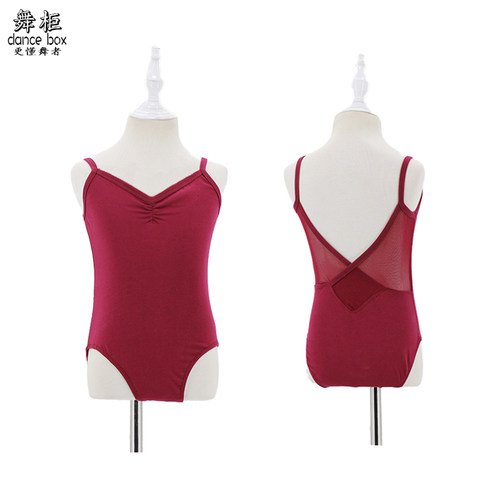 春夏季儿童舞蹈服黑色吊带裙网纱