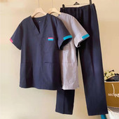 口腔服美容整形工作服 洗手衣女士分体套装 欧美高档手术服 刷手服