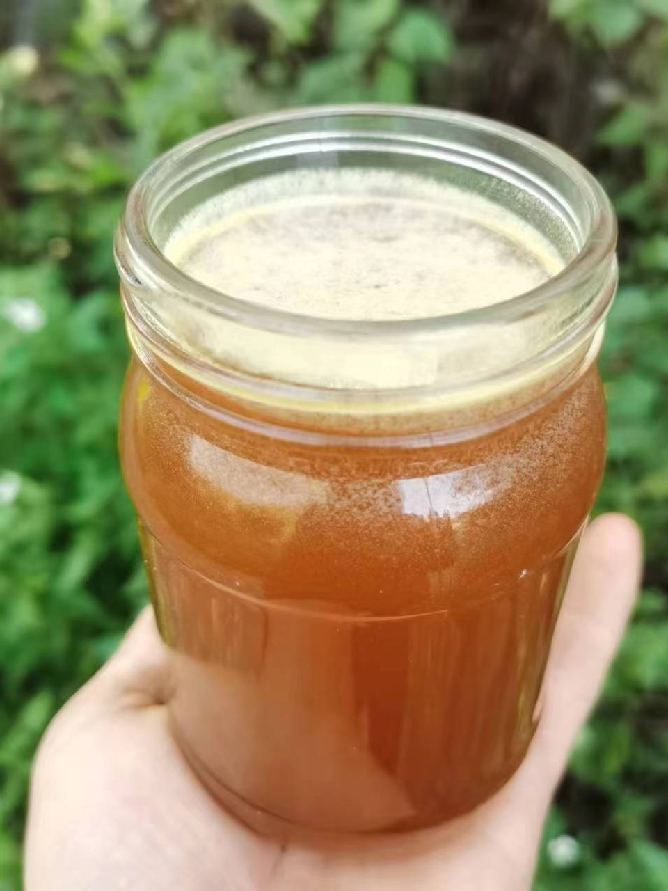 结晶冬蜜1斤纯天然野生土蜂蜜深山百花蜜正品药材老蜂巢蜜结晶蜜