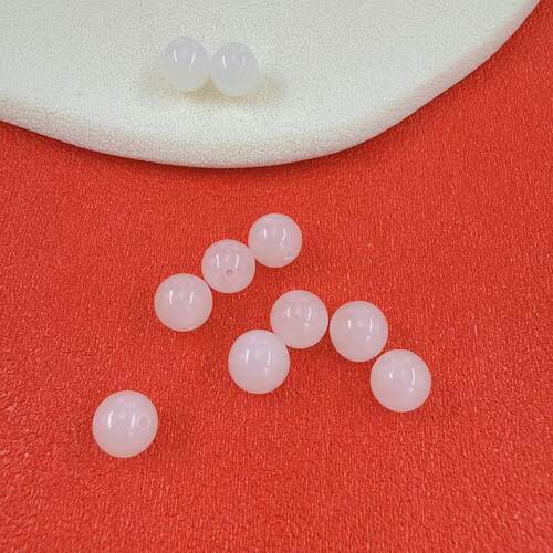 天然和田玉散珠配件手串圆珠配饰