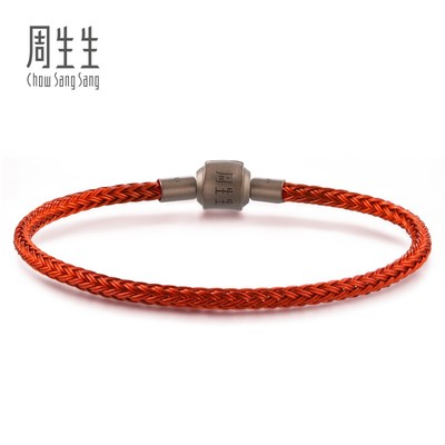 周生生charme不锈钢手绳