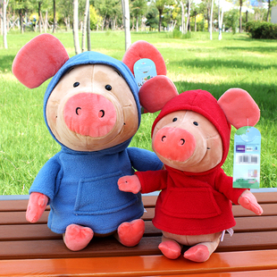 威比小猪毛绒玩具公仔可爱卫衣玩偶儿童睡觉抱枕女生生日礼物娃娃