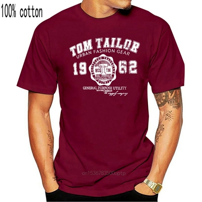 Tom Tailor Men T-Shirt Logo Tee Basic