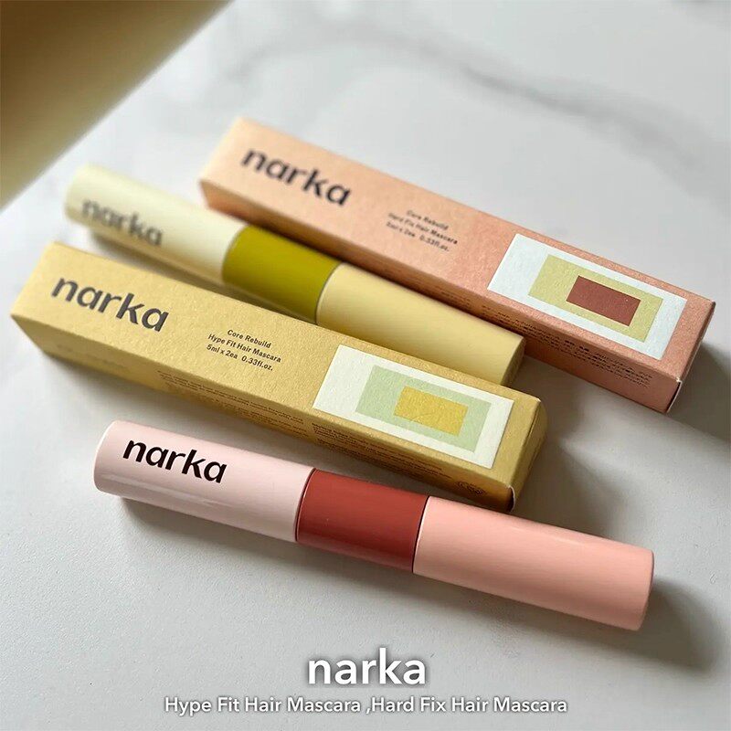 保税|小猴子同款!narka双头碎发整理膏刘海胎毛整理碎发定型神器
