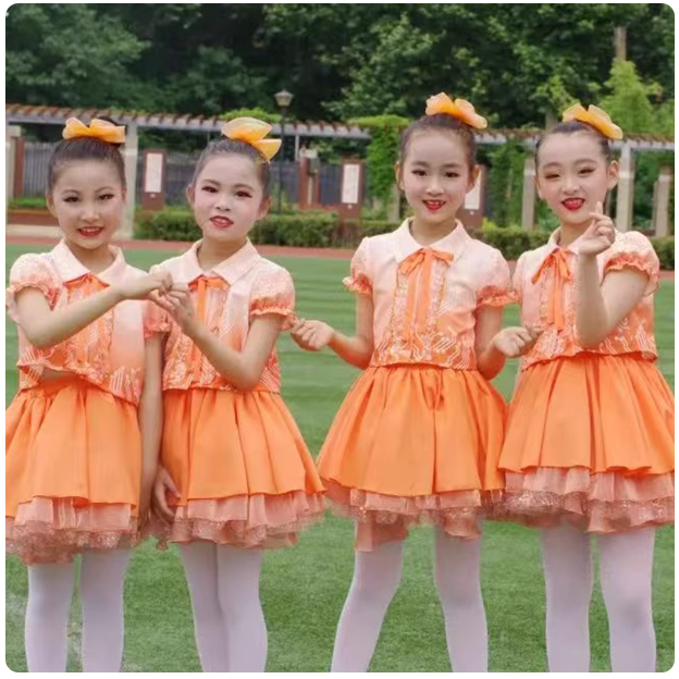 儿童我的科技梦演出服AI机器人未来科技感智能太空人舞蹈表演服装