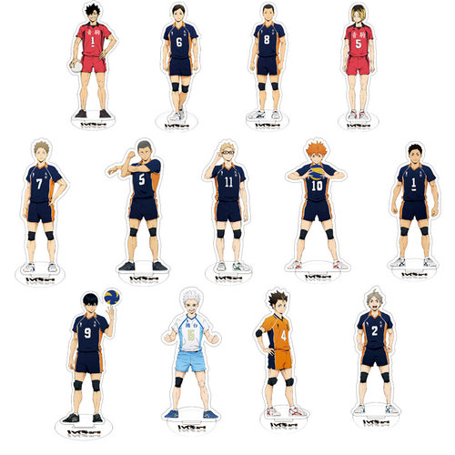 动漫周边排球少年小排球Haikyuu!!日向翔阳影山飞雄亚克力立牌