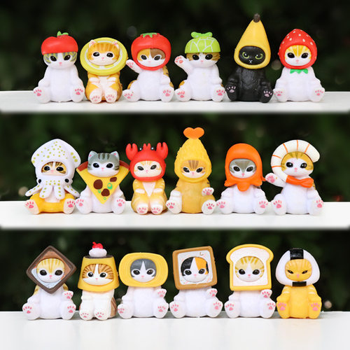 新品潮玩小猫咪盲盒公仔创意礼品