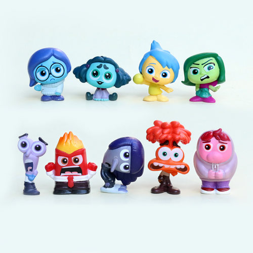 Q版卡通脑筋急转弯怒怒乐乐盲盒