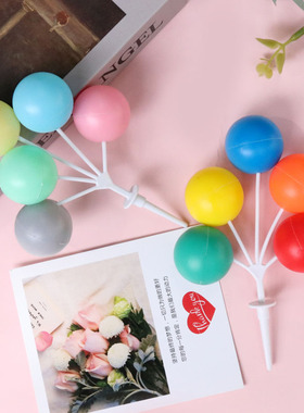 塑料祝福可爱蛋糕摆件少女心摆件