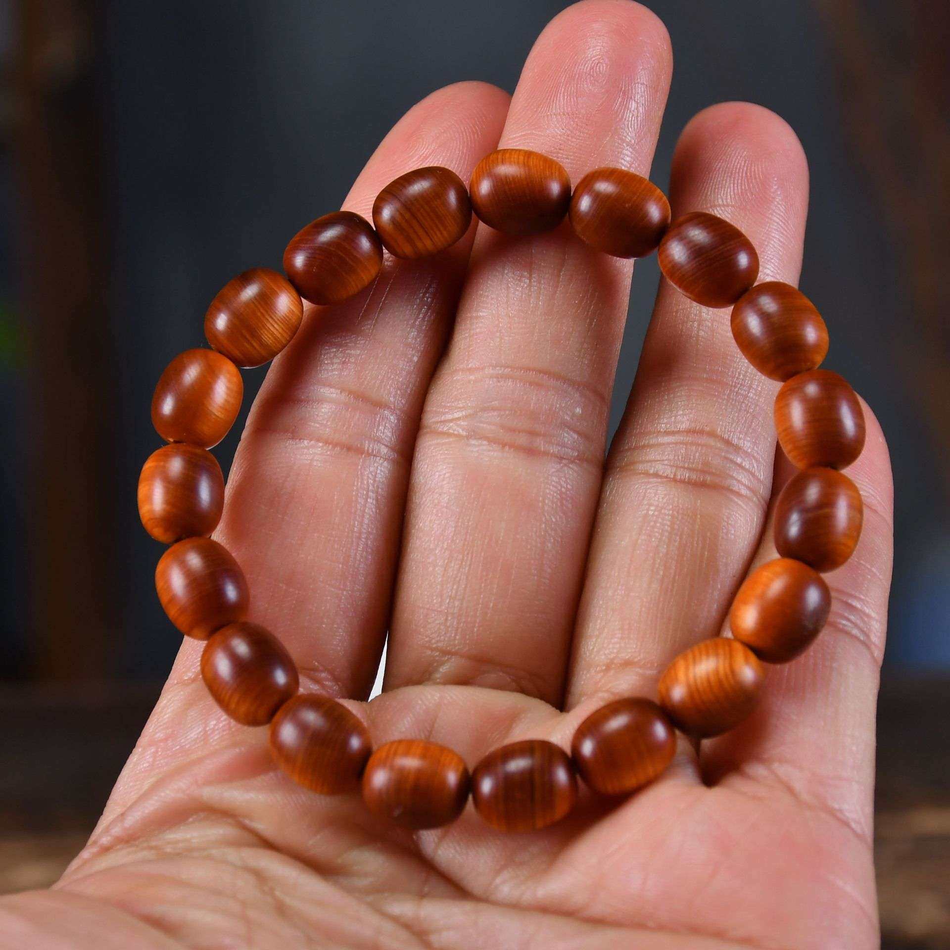太行崖柏陈化料红油老料小枣珠1.0手串 女士手链高油佛珠文玩木质,饰品/流行首饰/时尚饰品新,手链,淘宝优惠券,粉丝福利购,淘宝优惠卷