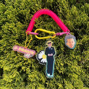 原创GD钥匙扣挂件BIGBANG权志龙背包挂饰亚克力周边吊坠应援礼物