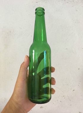 包邮定做330ml500ml棕色绿色玻璃瓶啤酒瓶精酿啤酒空瓶冰酒瓶全新
