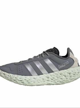 42.5码Adidas阿迪达斯Zponge男女同款低帮轻便缓震休闲鞋JH8111