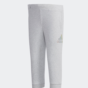 Adidas阿迪达斯【104cm专区】小童夏季简约透气潮流运动休闲童装