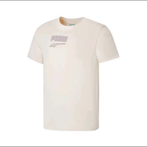 2XL码PUMA彪马男女正品运动印花logo宽松圆领短袖T恤537740-99