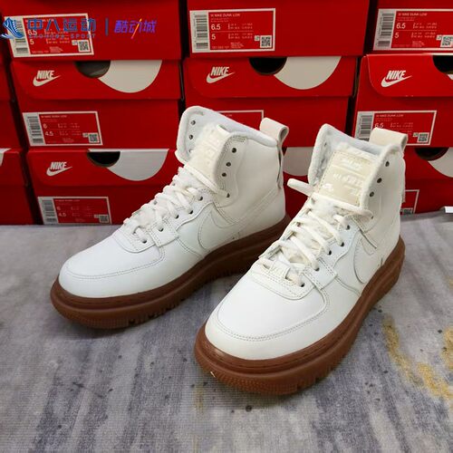 36.5-38码NIKE耐克AirForce1百搭耐磨时尚高帮潮流板鞋FV3644-119