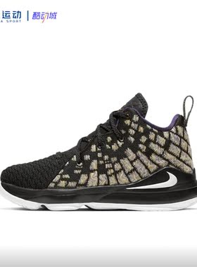 28码Nike耐克LeBron 17儿童织物轻便缓震轻运动休闲鞋BQ5595-004