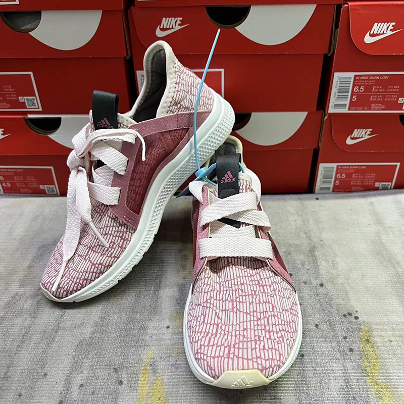 adidas阿迪达斯Lux Bounce实拍减震轻便防滑运动休闲跑鞋B42196