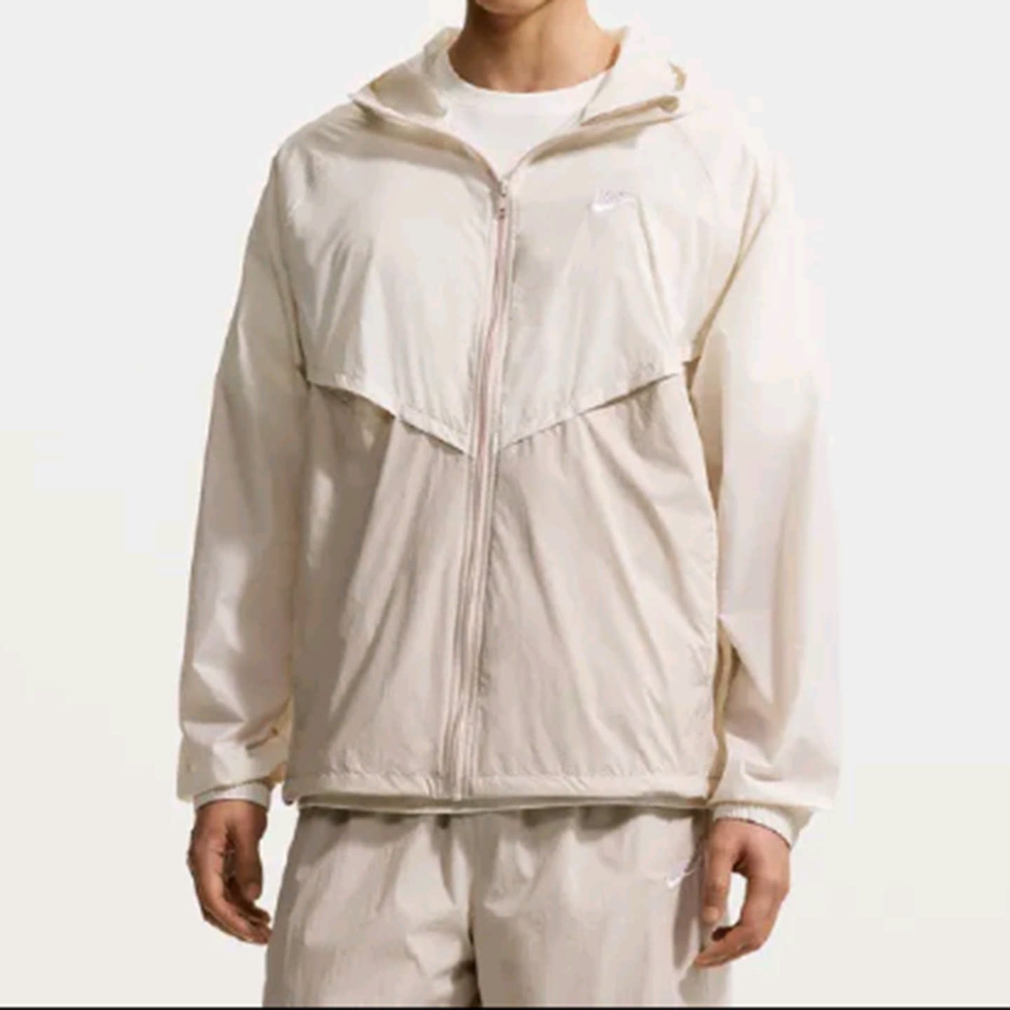 Nike耐克男子运动防水防晒拉链梭织透气夏季休闲外套IO9628-104