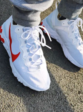 Nike/耐克男子拼接经典logo缓震防滑轻便透气运动跑鞋BQ6167-102