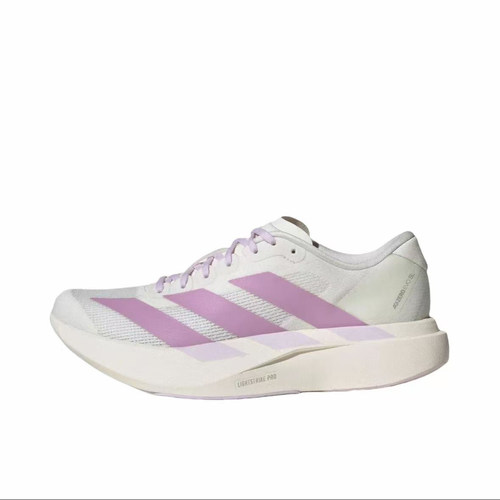 Adidas阿迪达斯女子低帮轻便缓震防滑马拉松竞速跑步鞋KI7354
