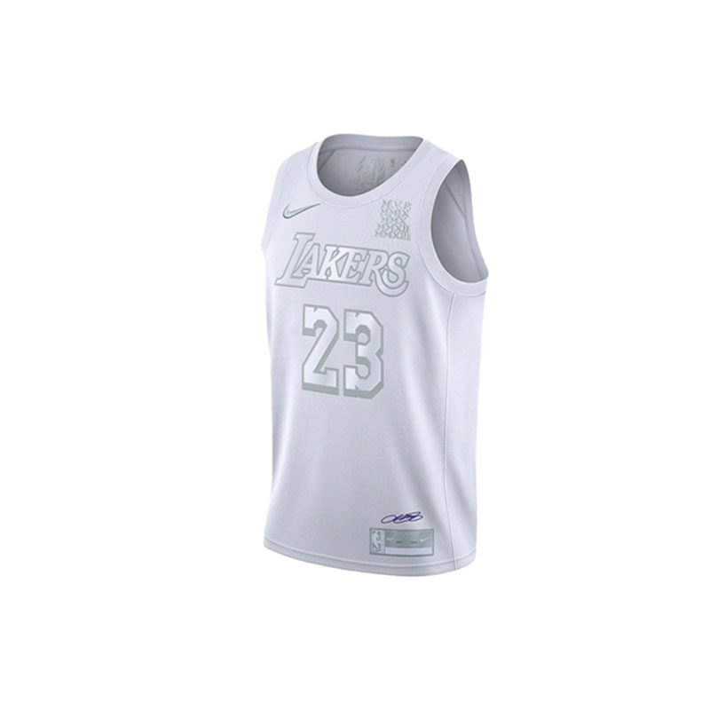 Nike耐克男款詹姆斯湖人队球衣夏季百搭舒适休闲背心CT4206-100