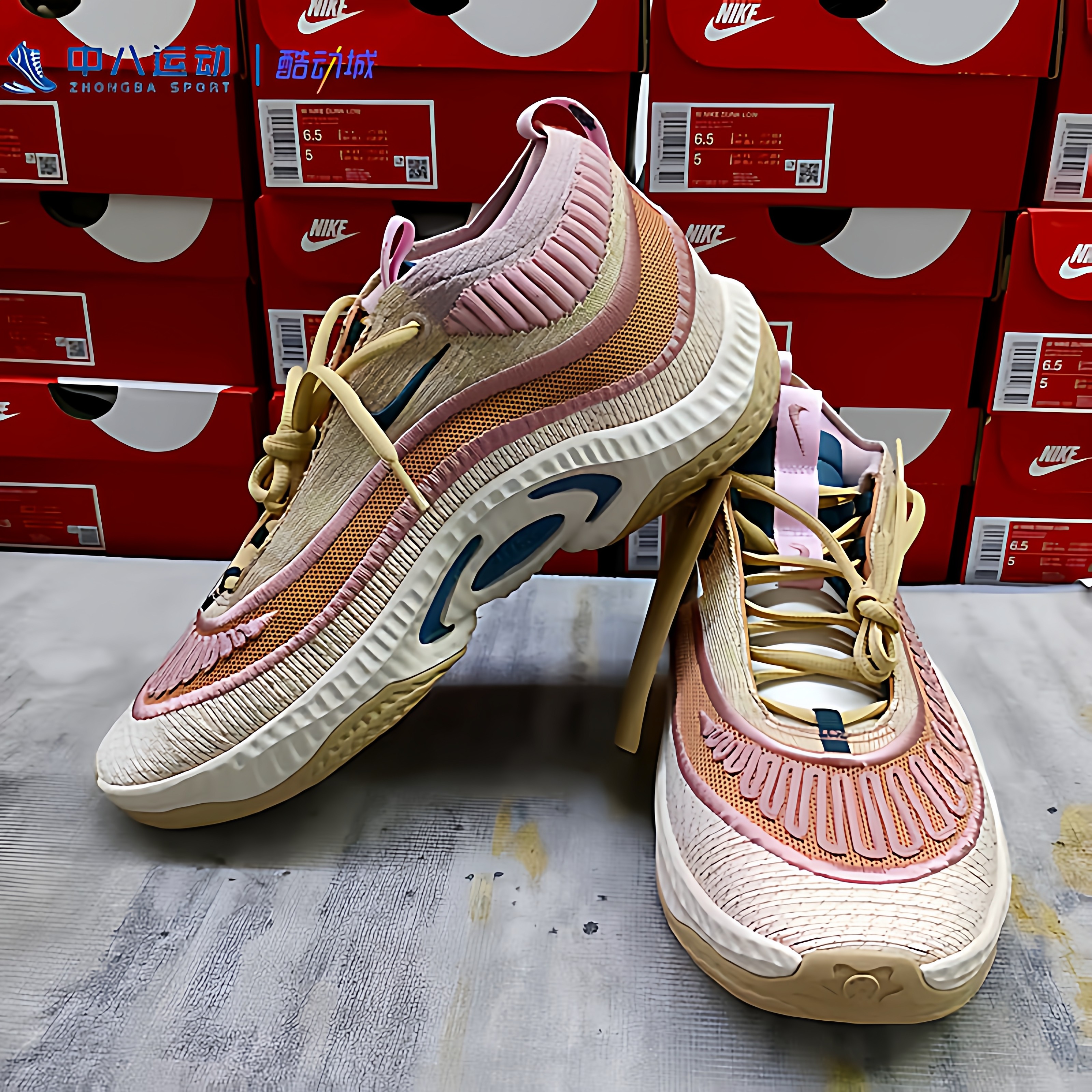 【44.5码瑕疵区】Nike耐克男款清仓断码缓震气垫休闲篮球鞋跑鞋