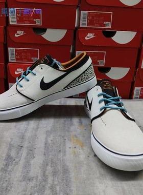 Nike耐克SB Zoom实拍缓震防滑轻便胶底复古潮流板鞋FZ1234-001