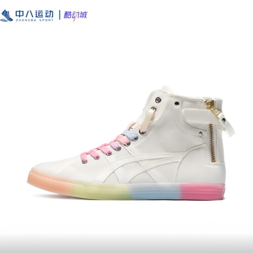 Asics亚瑟士Double Clutch女子高帮薄款时尚休闲鞋1202A079-101