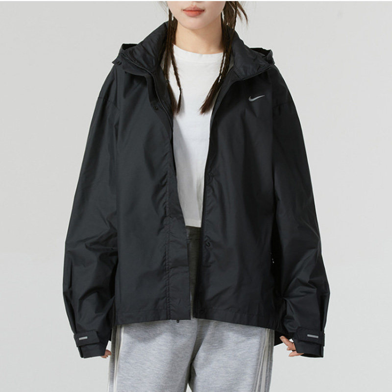 Nike耐克【M码】女装瑕疵无吊牌简约秋冬季防风百搭叠搭卫衣外套