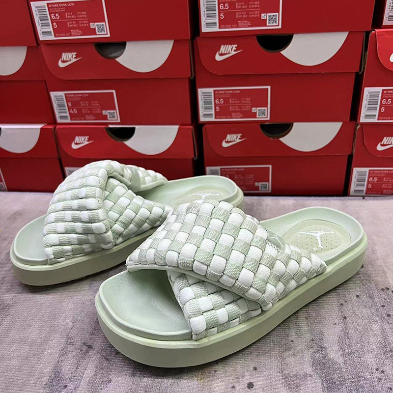 Nike耐克Jordan Sophi实拍透气外穿厚底休闲轻运动拖鞋DO8863-300