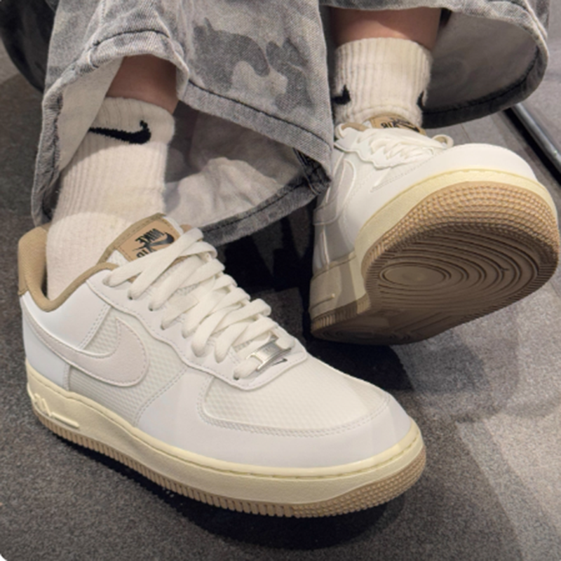 Nike耐克Air Force1空军一号轻便百搭舒适防滑耐磨板鞋FZ5225-100